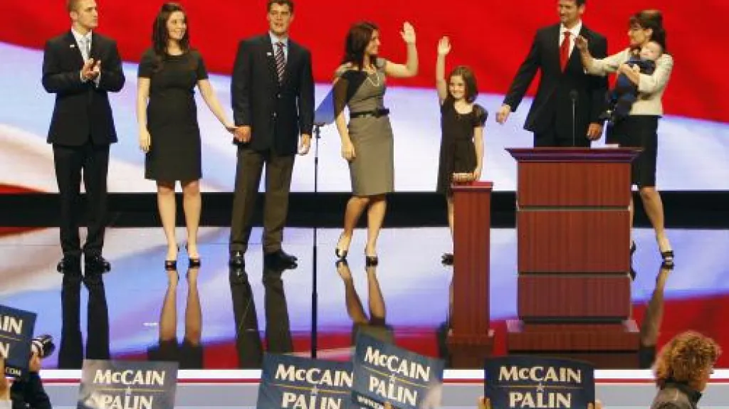 Sarah Palinová s rodinou