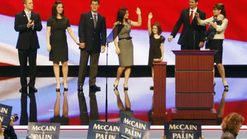 Sarah Palinová s rodinou