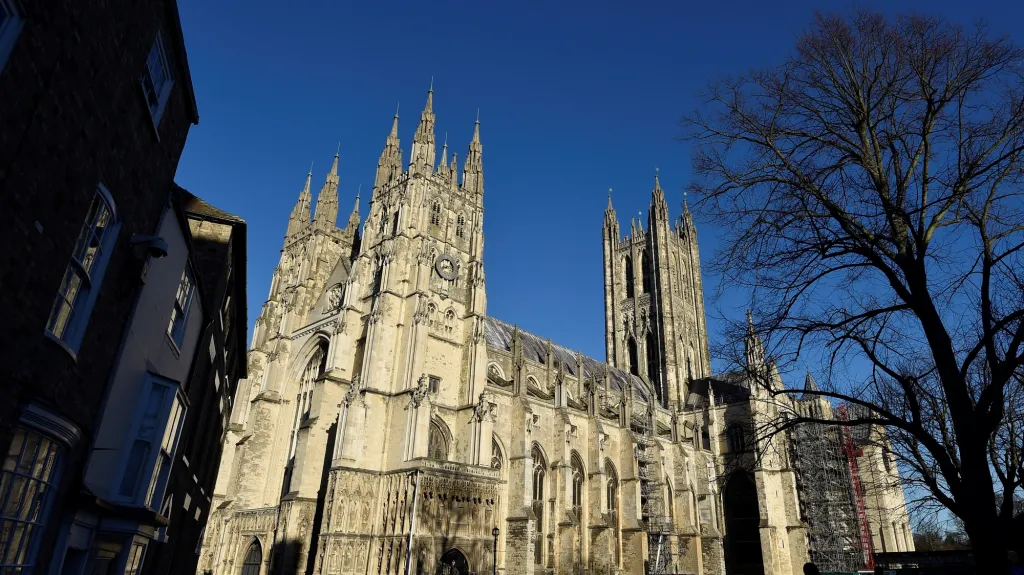 Ilustrační foto - katedrála v Canterbury