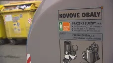 Kontejner na kovové obaly