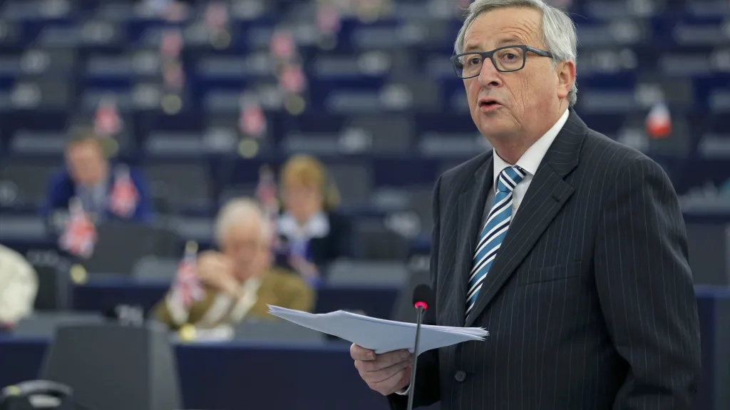 Jean-Claude Juncker v europarlamentu