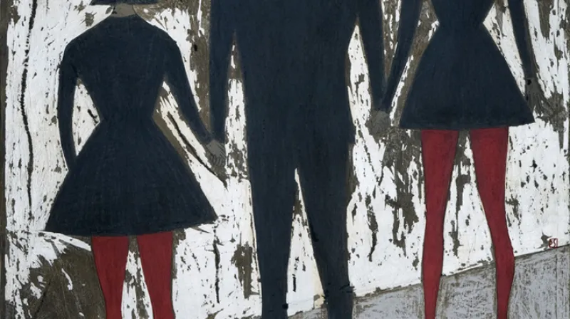 Z výstavy Sgalerie Noční jízda