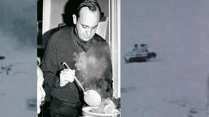 František navštívil Izrael už v době jomkipurské války