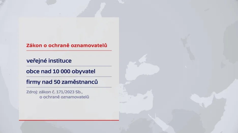 Zákon o ochraně oznamovatelů
