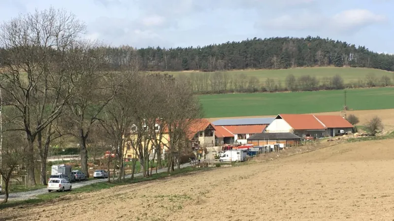 Statek u Přestavlk, kde došlo k závalu