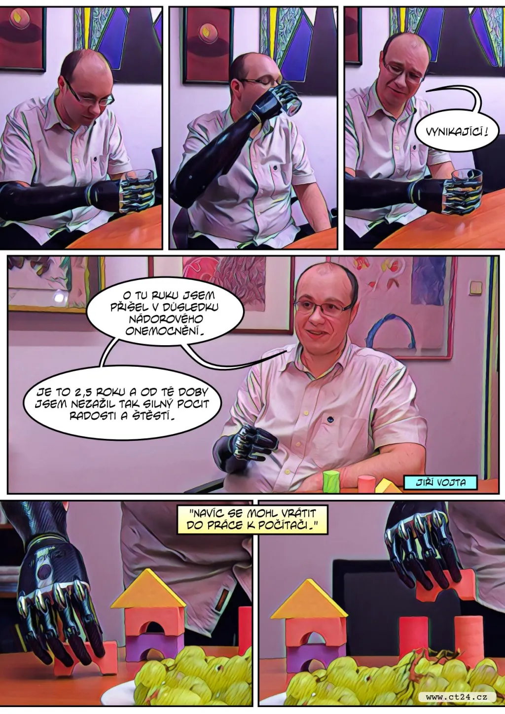 Drahé robotické protézy místo končetin. Nově mají nárok na jejich proplacení i děti s vrozenou vadou