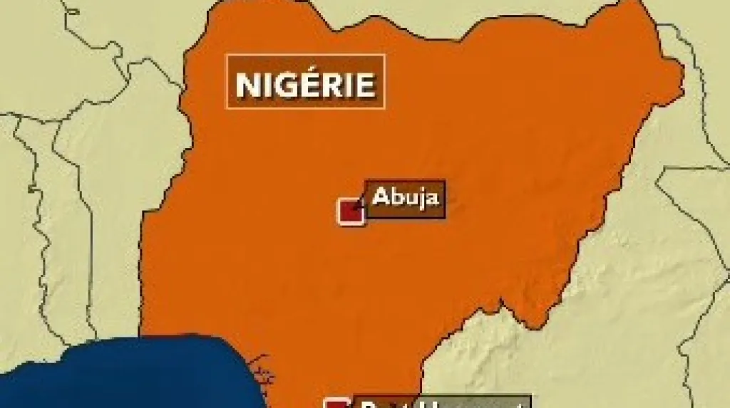Mapa Nigérie