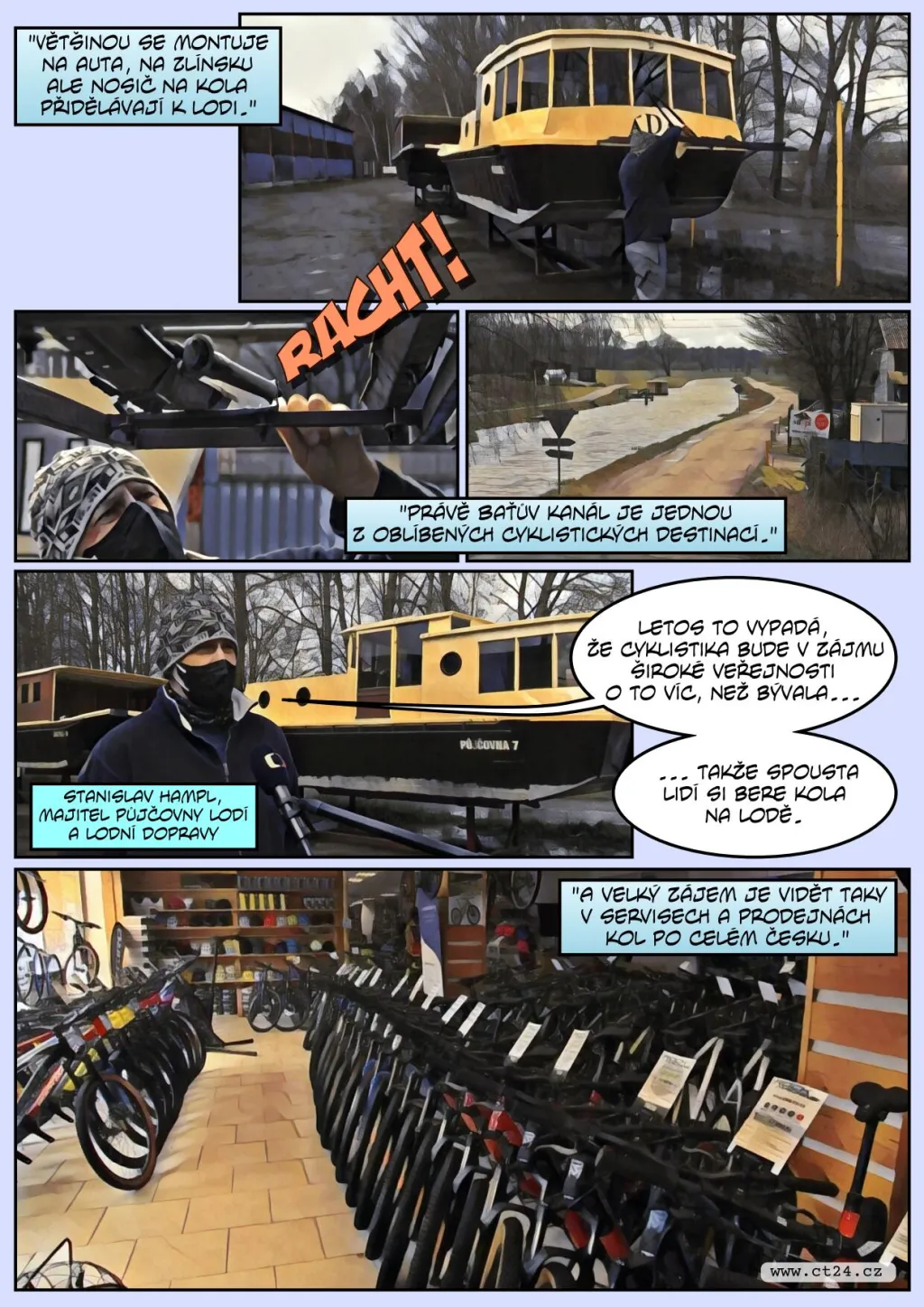 Mnozí obyvatelé Česka vyrazí během dovolené na kolo