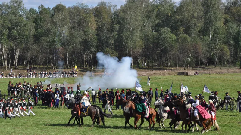 Rekonstrukce bitvy u Borodina