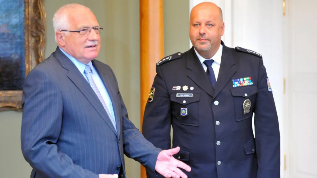 Václav Klaus a Petr Lessy