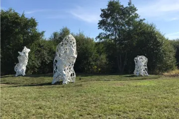 Když zazněly sirény, byl to čistý temný strach, líčí ukrajinská sochařka