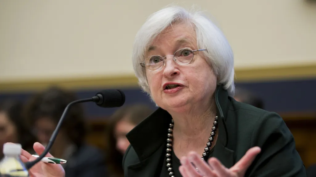 Šéfka americké centrální banky (Fed) Janet Yellenová