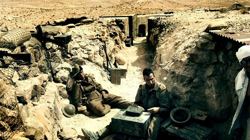 Fotografie z nátáčení filmu Tobruk