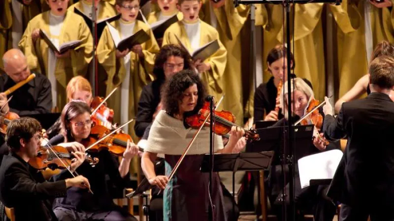 Koncert Ivy Bittové na festivalu Concentus Moraviae