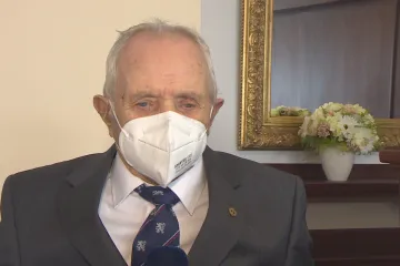 Veterán bojů o Liptovský Mikuláš oslavil 96. narozeniny. „Válka je pohroma lidstva,“ řekl Michal Hečka