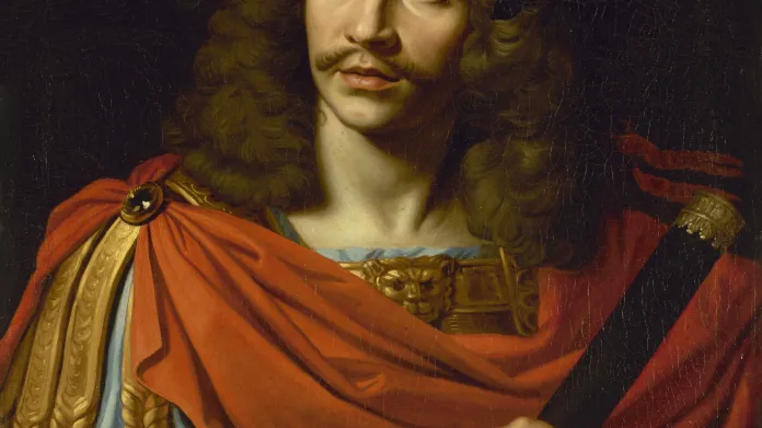 Molière na obraze Pierra Mignarda (1658)