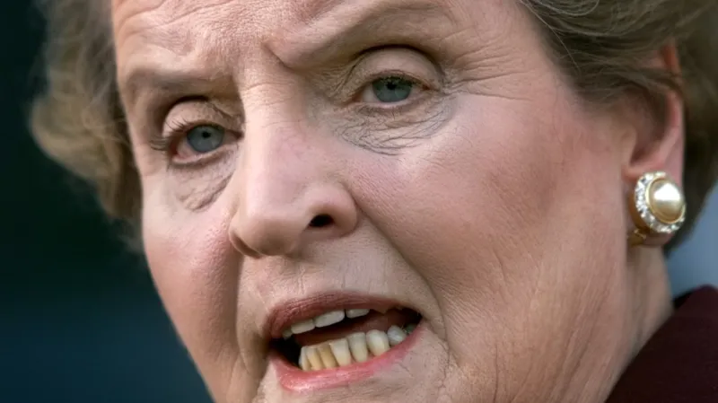 Ministryně zahraničí USA Madeleine Albrightová v dubnu 1999