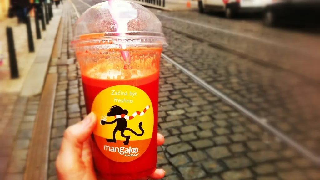 Čerstvá ovocná šťáva Mangaloo