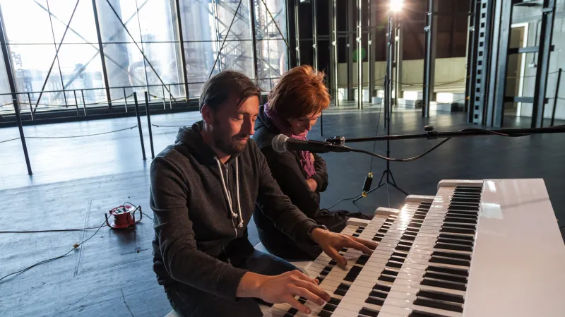 Kameraman Petr Hrubeš a dramaturgyně Jana Strýčková