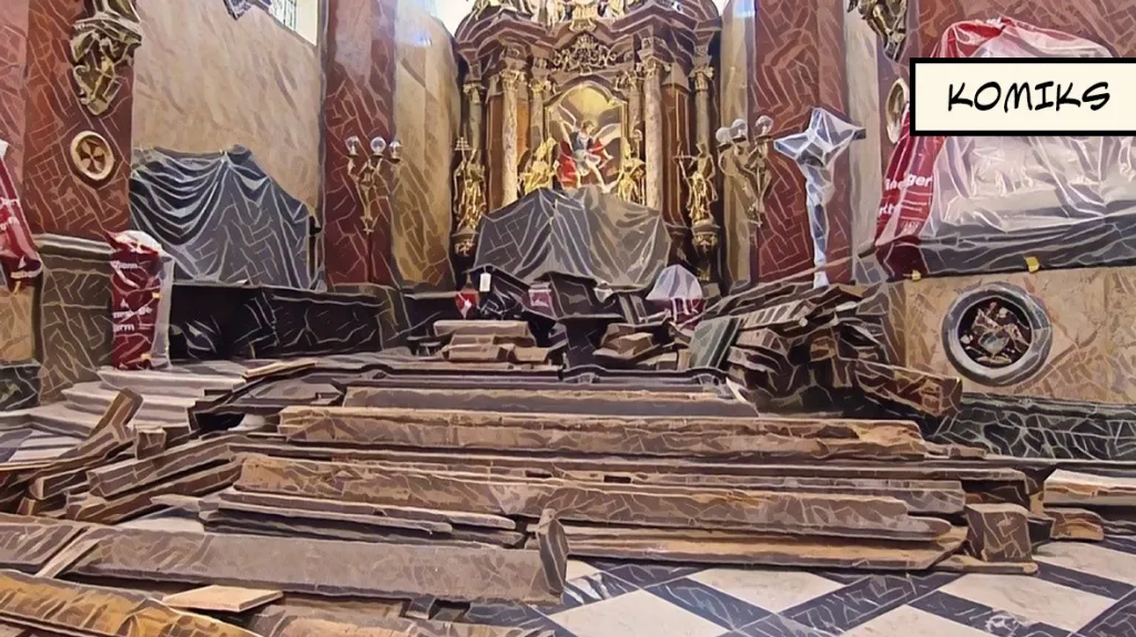 Mobiliář kostela sv. Michala čeká oprava