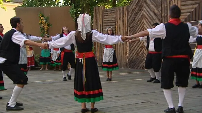 Folklorní festival v Červeném Kostelci