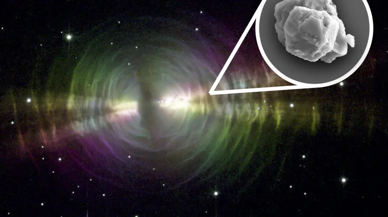 Zrnka meteoritu staršího než Země