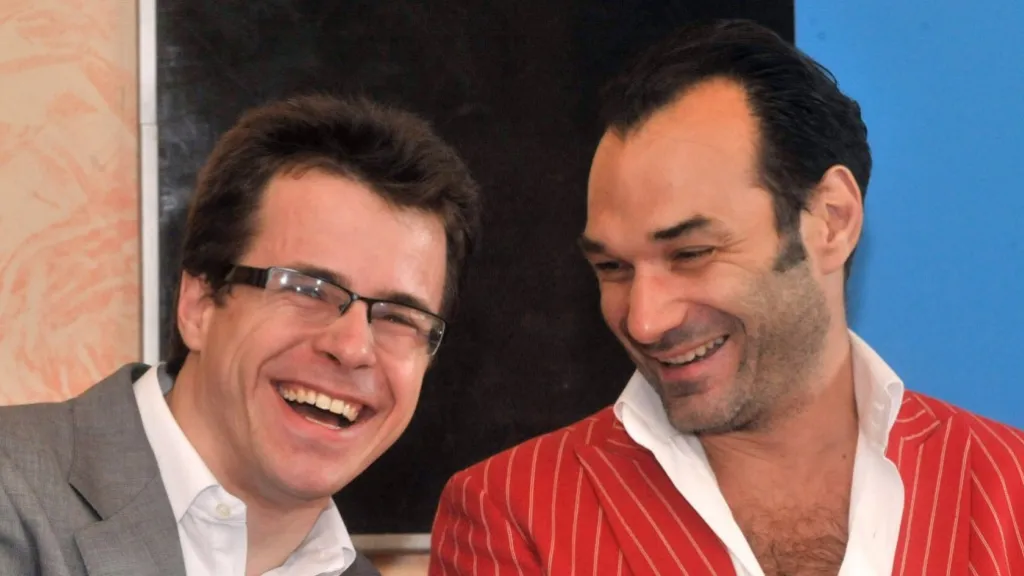 Dirigent Jakub Hrůša a rakouský tenorista Nikolai Schukoff