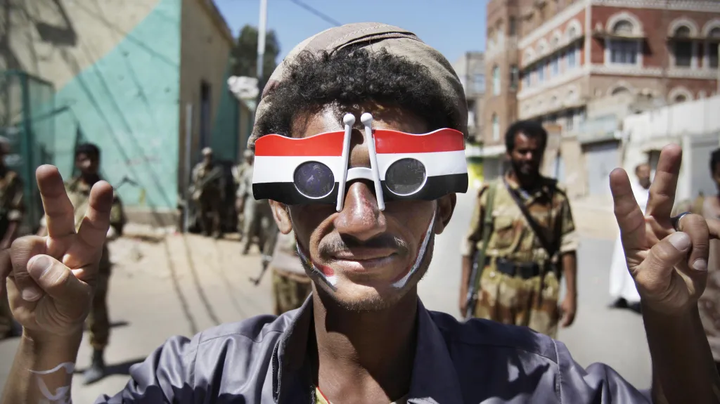 Demonstrace v Jemenu
