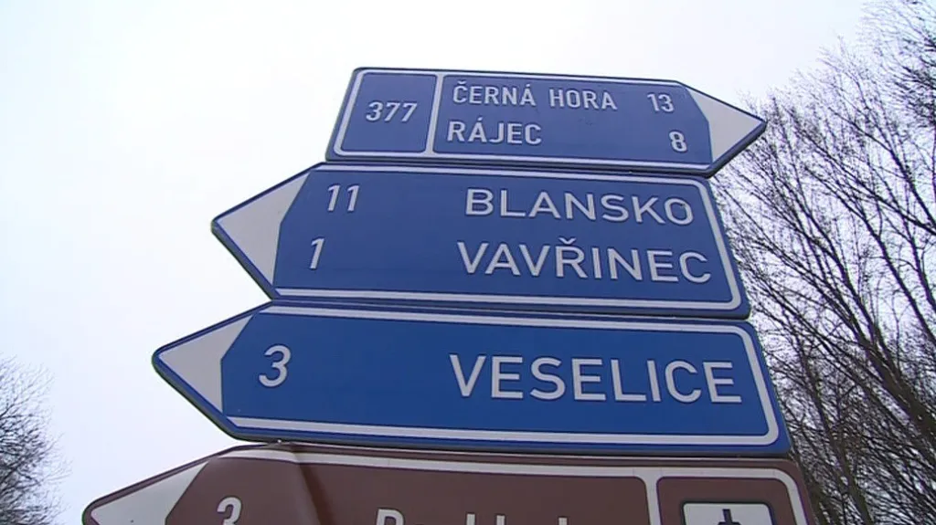 Na Blanensku nedávno zmizela dvacítka dopravních značek