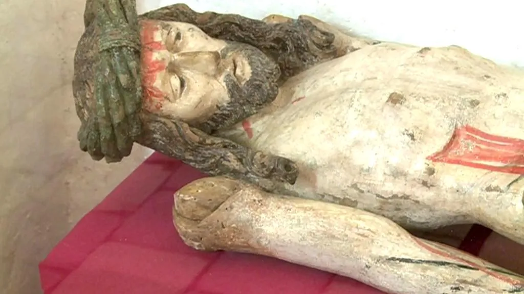 Unikátní socha Krista