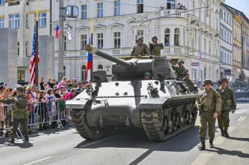 Konvoj svobody projel Plzní