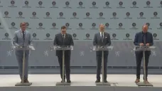 Tisková konference po jednání vlády