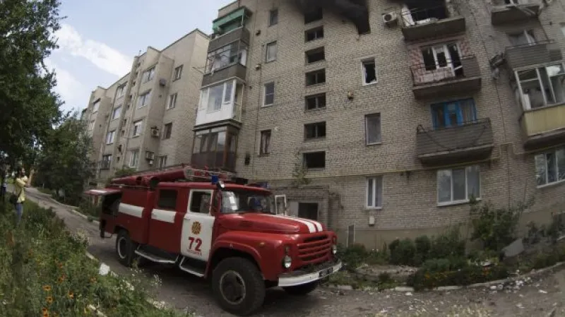 Ukrajinská armáda postoupila k Doněcku