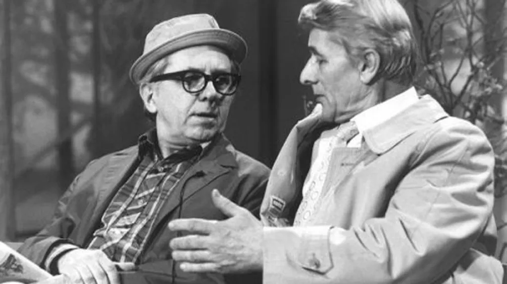 Felix Holzmann a František Budín