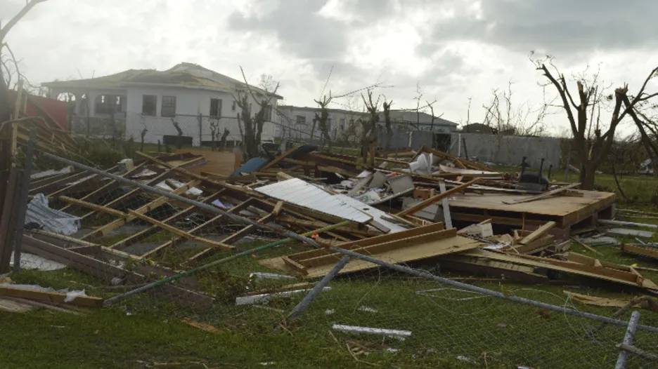 Následky hurikánu Irma na Barbudě