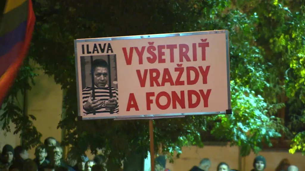 Demonstrace proti slovenské vládě 16. listopadu 2018