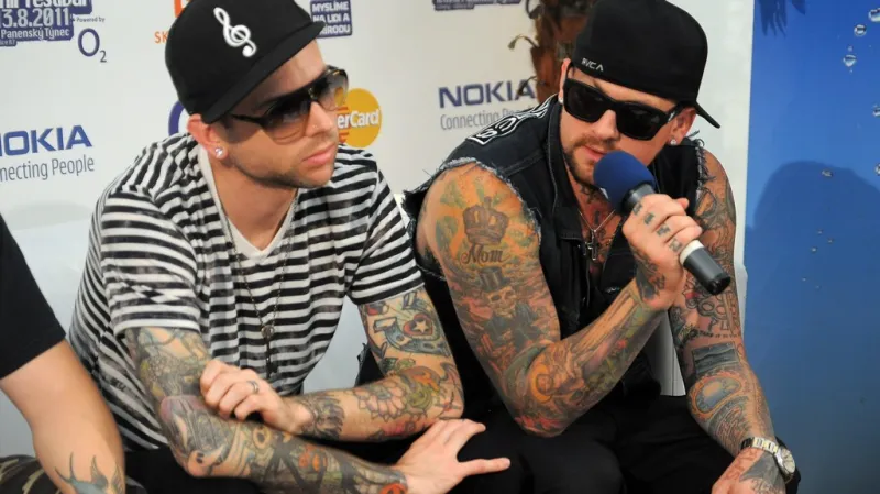 Good Charlotte na Open Air Festivalu v Panenském Týnci (2011)