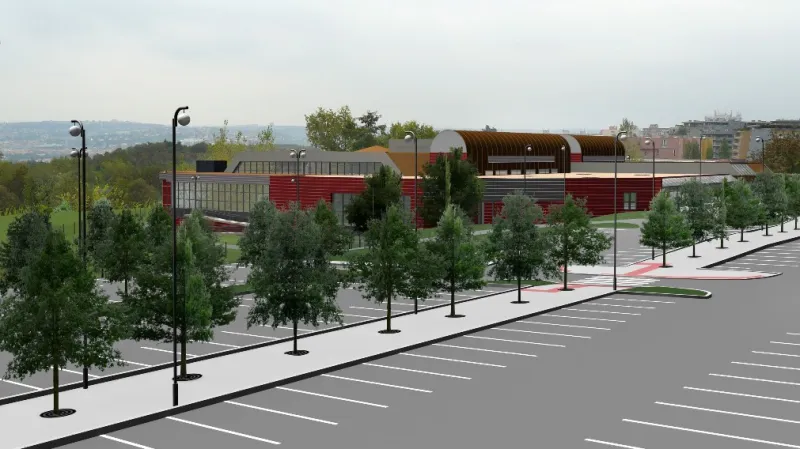 Vizualizace areálu Šutka