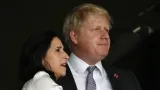 Londýnský starosta Boris Johnson s manželkou Marinou Wheelerovou