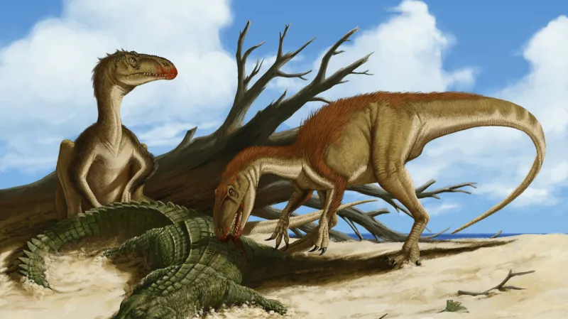 Rekonstrukce vzhledu moravského teropoda