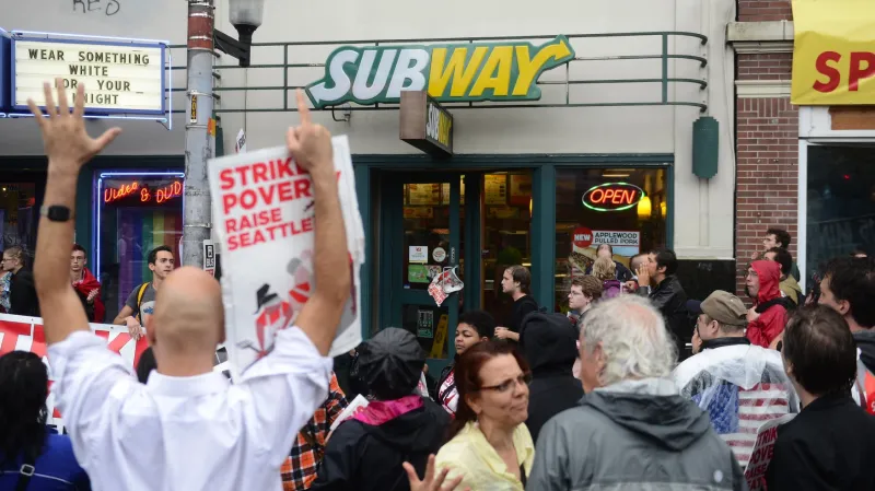 Stávka amerických fast foodů