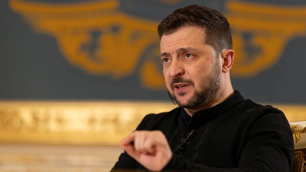 Ukrajinský prezident Volodymyr Zelenskyj