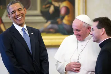 Obama přivezl Františkovi do Vatikánu krabici semínek