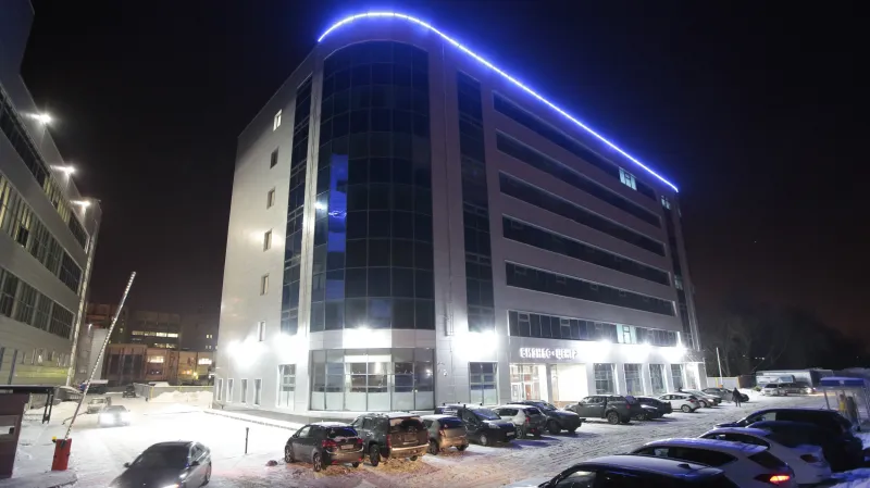 Budova Lachta-2 v Petrohradu, kde sídlí Internetová výzkumná agentura