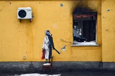 Kyjevan se pokusil ukrást Banksyho dílo z Hostomelu. Hrozí mu dvanáct let vězení