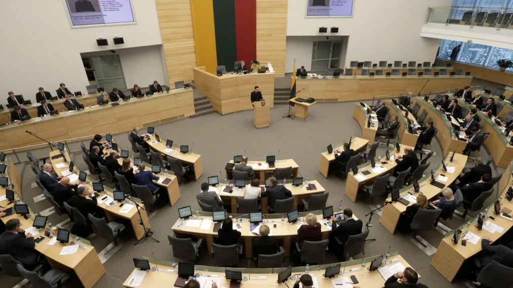 Litevský parlament (ilustrační snímek z prosince 2016)