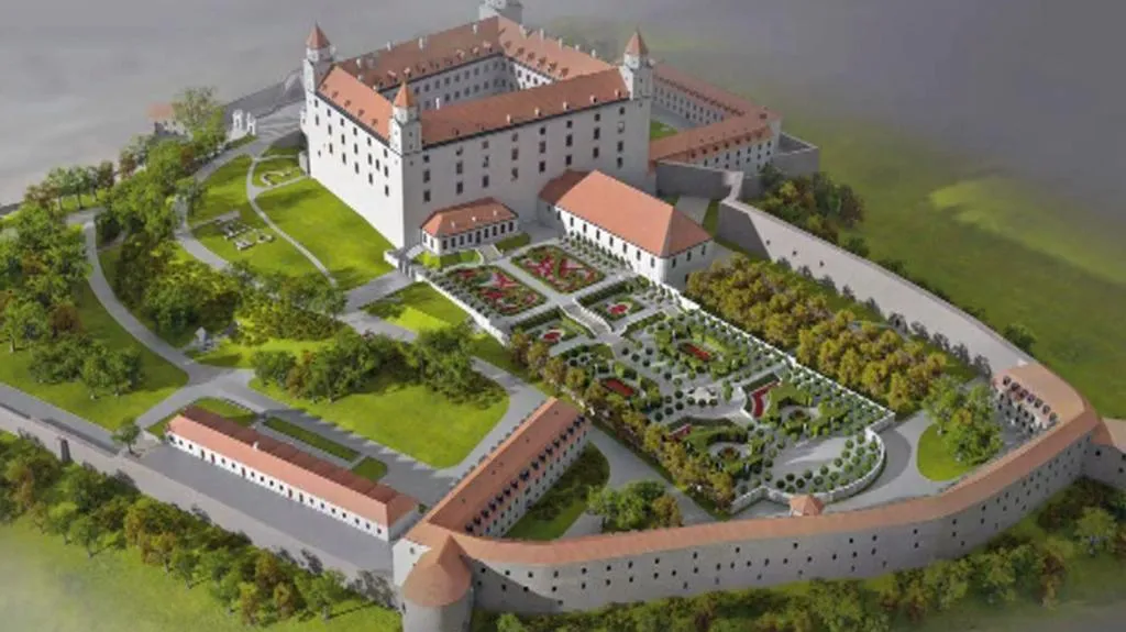 Bratislavský hrad bude mít nové podzemní parkoviště