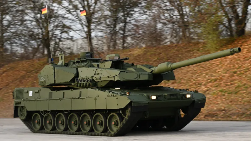 Německý tank Leopard 2 A8 (listopad 2025)
