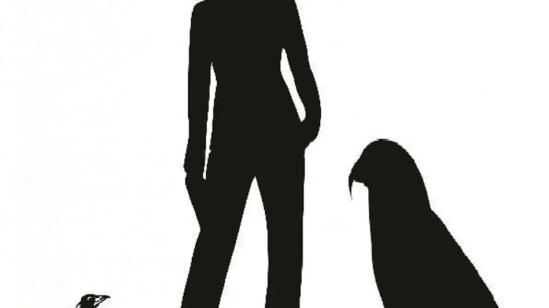 Srovnání flétňáka australského, člověka a největšího papouška světa