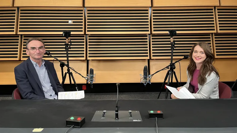 Petr Šabata hostem Backgroundu ČT24